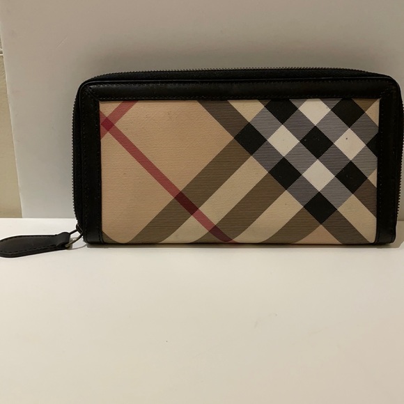 Burberry wallet clutch  classic - Picture 1 of 10